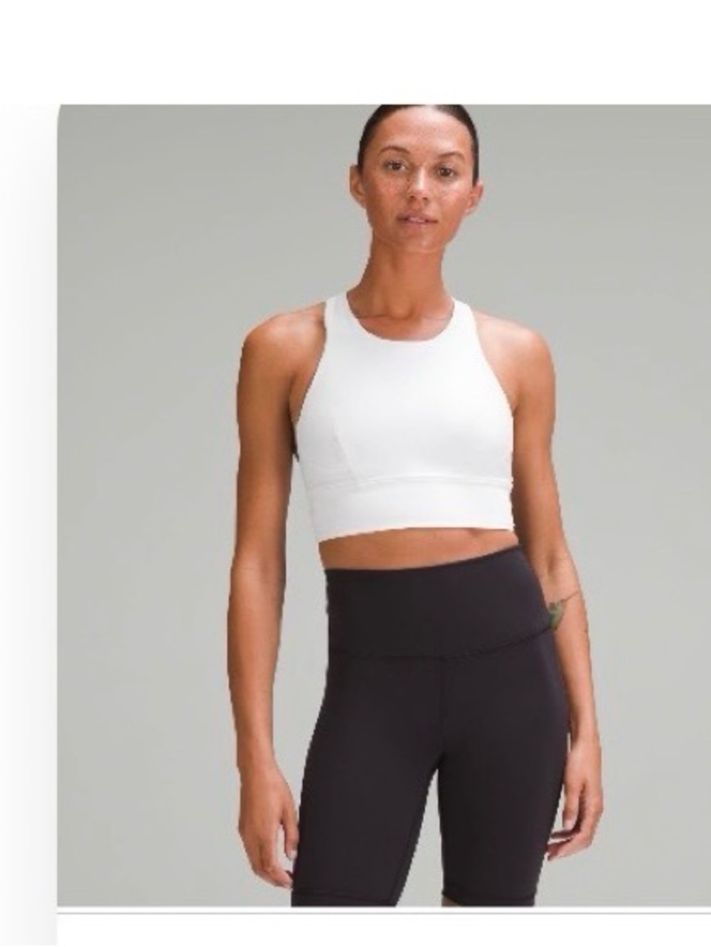 Wunder train longline bra lululemon